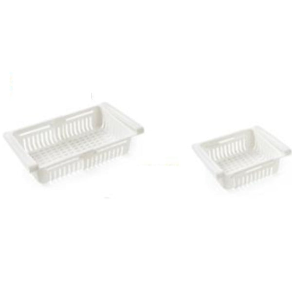 1PC Refrigerator Shelf Containers Storage Rack Retractable Food Storage Box Eco-friendly Plastic Container  Kitchen Organizer