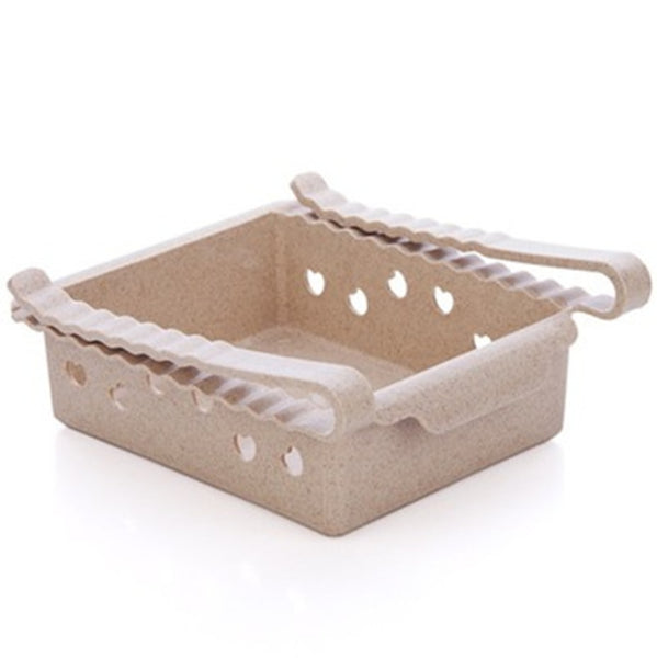 1PC Refrigerator Shelf Containers Storage Rack Retractable Food Storage Box Eco-friendly Plastic Container  Kitchen Organizer