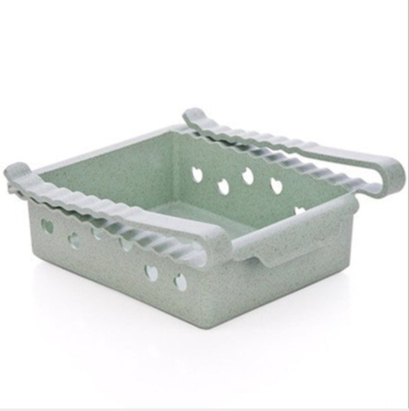 1PC Refrigerator Shelf Containers Storage Rack Retractable Food Storage Box Eco-friendly Plastic Container  Kitchen Organizer