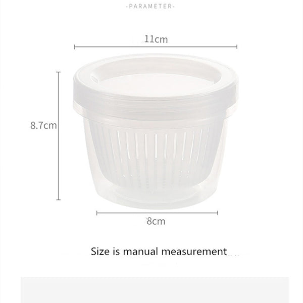 1PC Refrigerator Shelf Containers Storage Rack Retractable Food Storage Box Eco-friendly Plastic Container  Kitchen Organizer