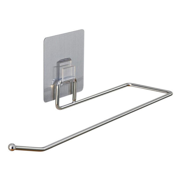 Kitchen Paper Holder Hanger Tissue Roll Towel Rack Bathroom Toilet Sink Door Hanging Organizer Storage Hook Holder m10