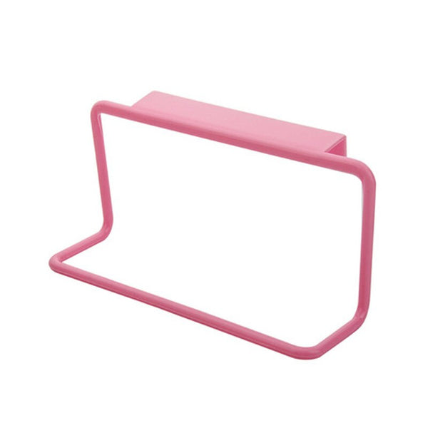 Kitchen Organizer Towel Rack Hanging Holder Bathroom Cabinet Cupboard Door Back Hanger Kitchen Supplies Accessories Cocina